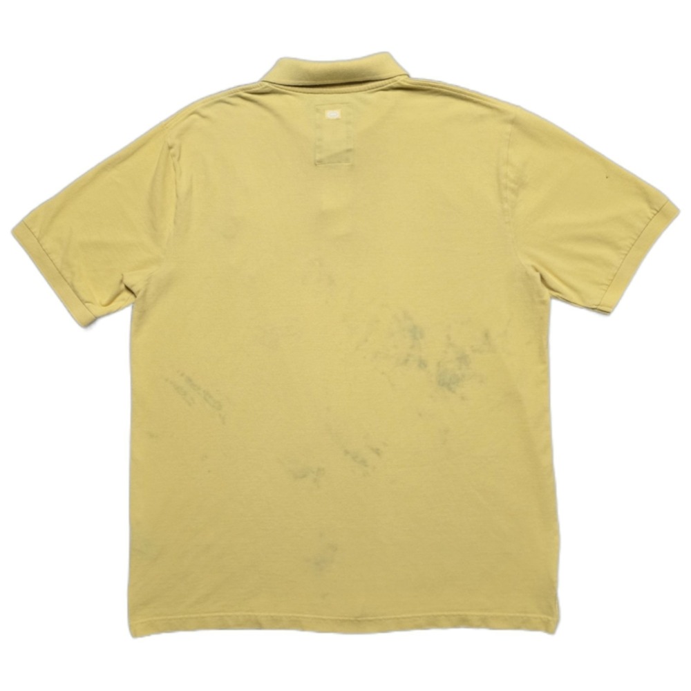 Vintage Y2K Ecko Unlimited Polo Mens XL Butter Yellow Big Rhino Embroidered Logo - Picture 3 of 16